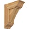 Ekena Millwork Traditional Traditional Rough Sawn Bracket w/ Offset Brace, Western Red Cedar, 8"W x 20"D x 24"H BKT0806X20X24TRA01RWR - alternate 1